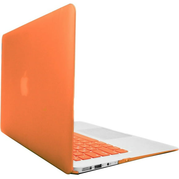 Unique Custom Cute Orange Lattices Print Computer Laptop Briefcase Soft Laptop Accessories Case Briefcase Protective for MacBook Air 11 